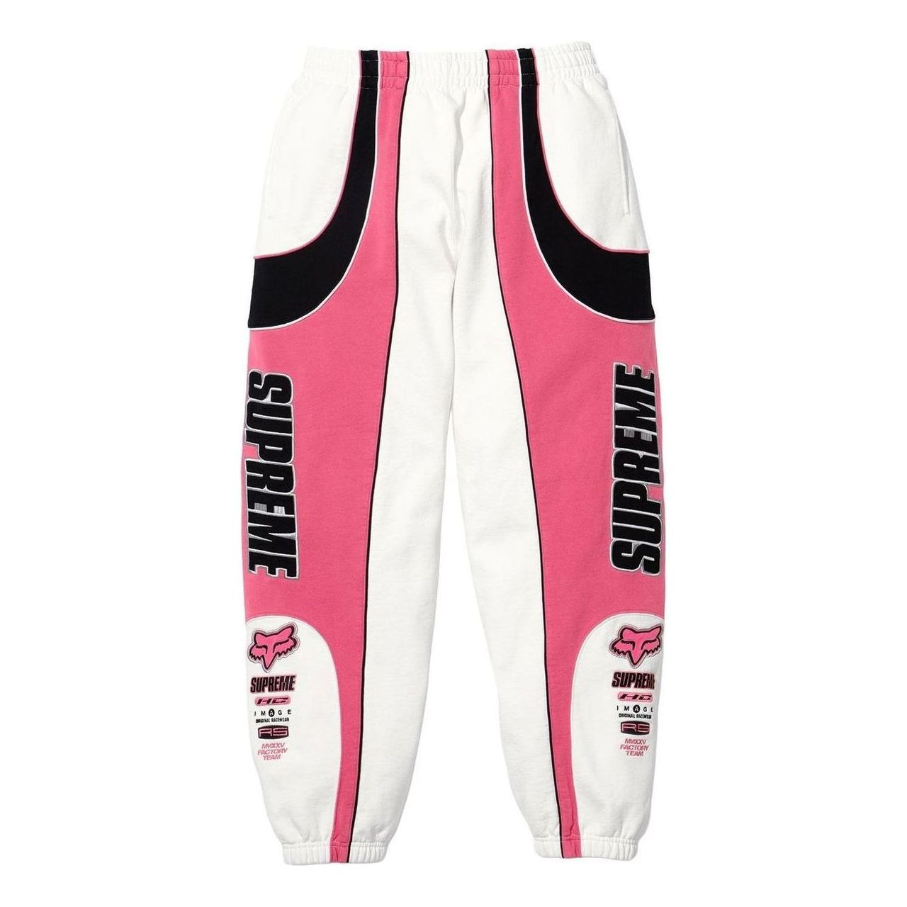 Supreme x Fox Racing Sweatpant 'White' FW25P58-WHITE
