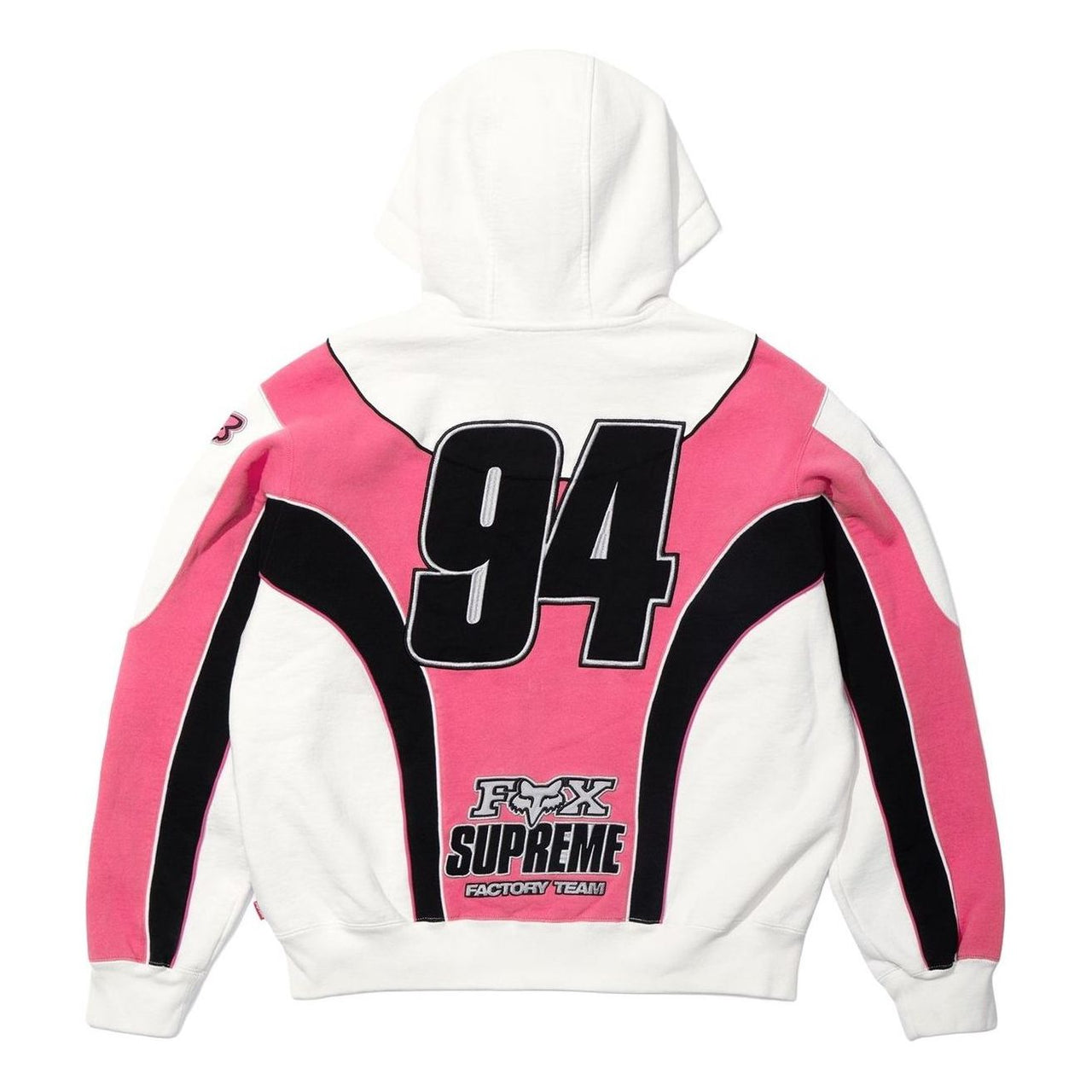 Supreme x Fox Racing Zip Up Hooded Sweatshirt 'White' FW25SW59-WHITE