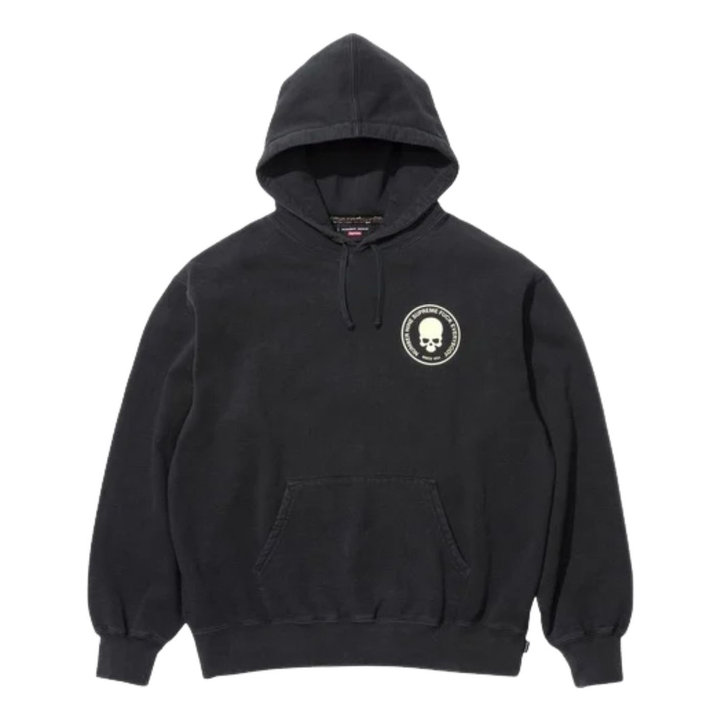 Supreme FW25 x Number (N)ine Hooded Sweatshirt 'Black' SUP-FW25-266-BLK