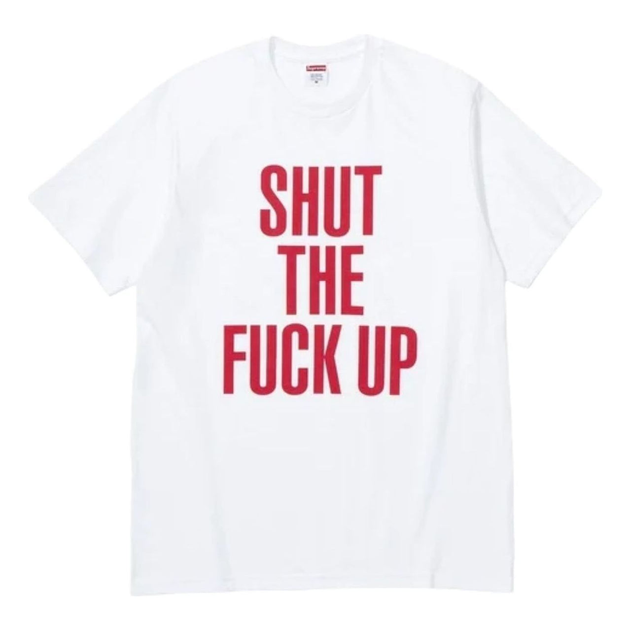 Supreme FW25 x Number (N)ine Shut Up T-Shirt 'White' FW25T8-WHITE
