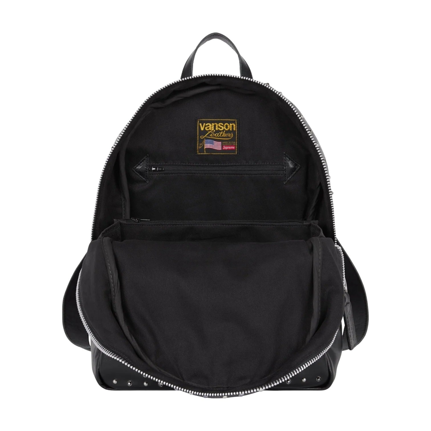 Supreme FW25 x Vanson Leathers x B.B. Simon Backpack 'Black' FW25B26-BLACK