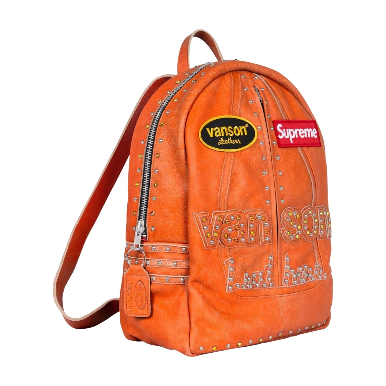 Supreme FW25 x Vanson Leathers x B.B. Simon Backpack 'Orange' FW25B26-ORANGE