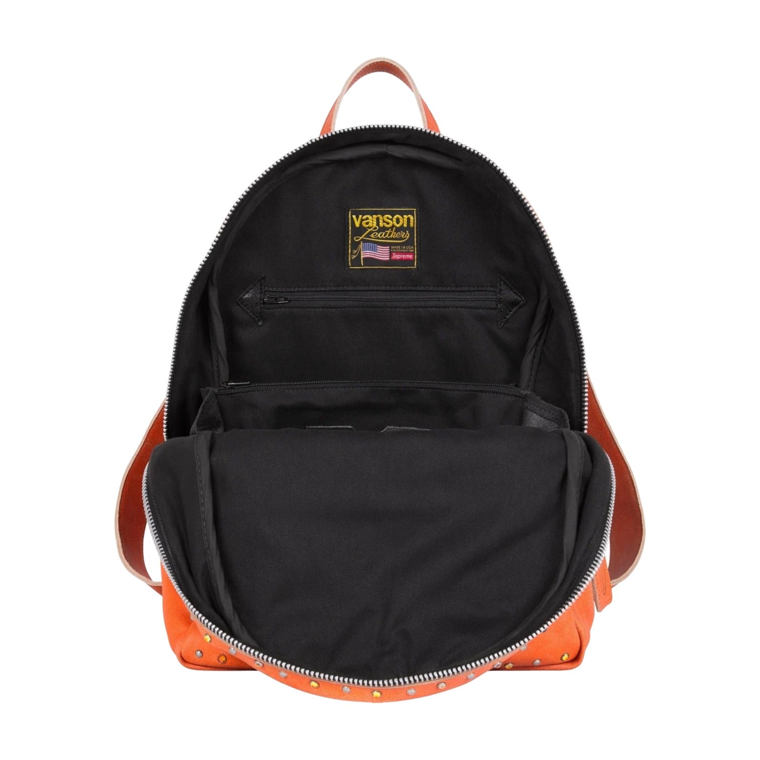 Supreme FW25 x Vanson Leathers x B.B. Simon Backpack 'Orange' FW25B26-ORANGE
