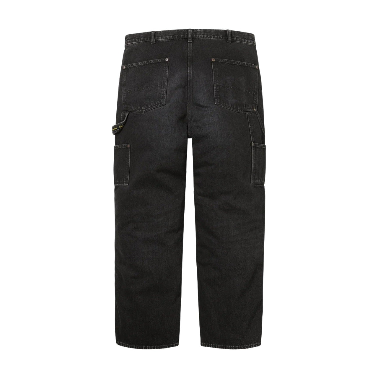 Supreme FW25 Worn Double Knee Denim Painter Jean 'Washed Black' FW25P25-WASHED-BLACK