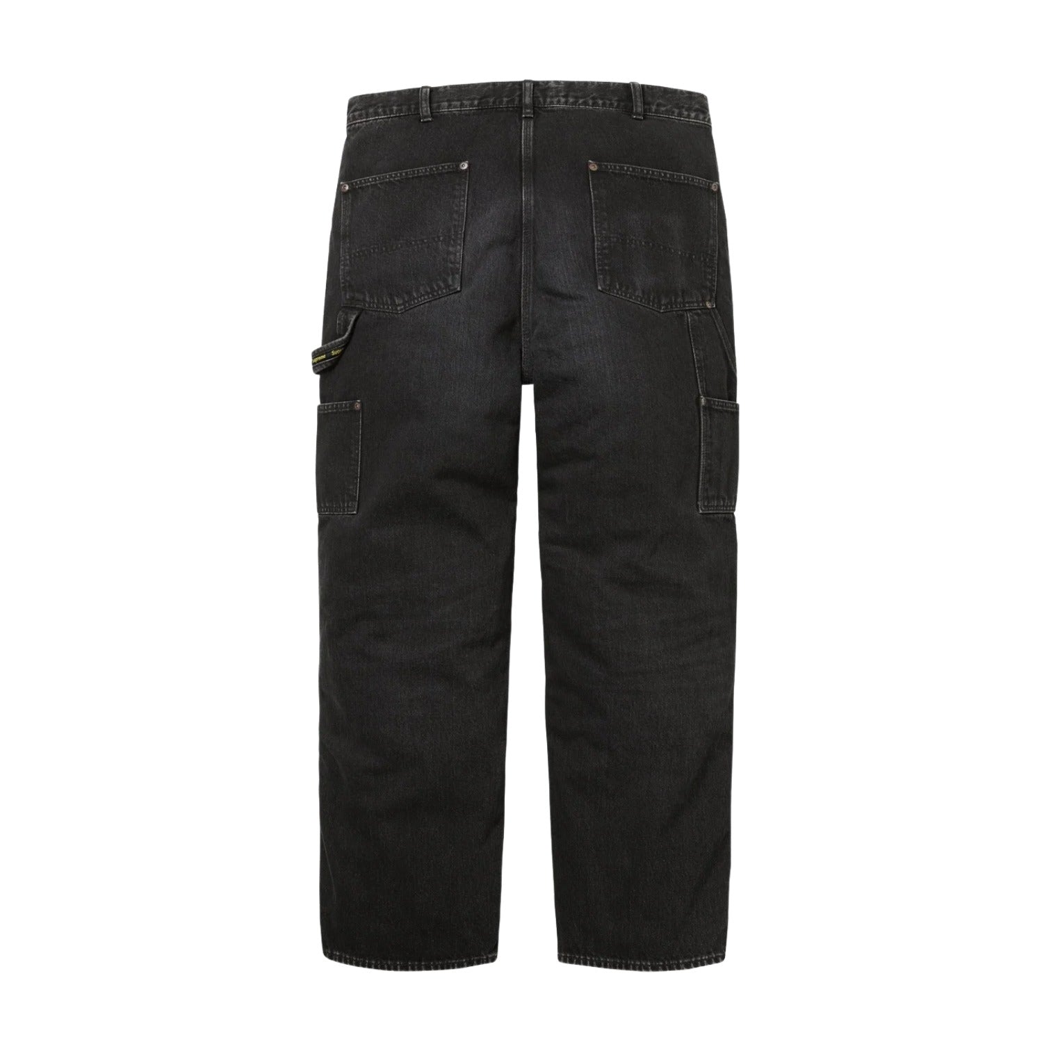 Supreme FW25 Worn Double Knee Denim Painter Jean 'Washed Black' FW25P25-WASHED-BLACK