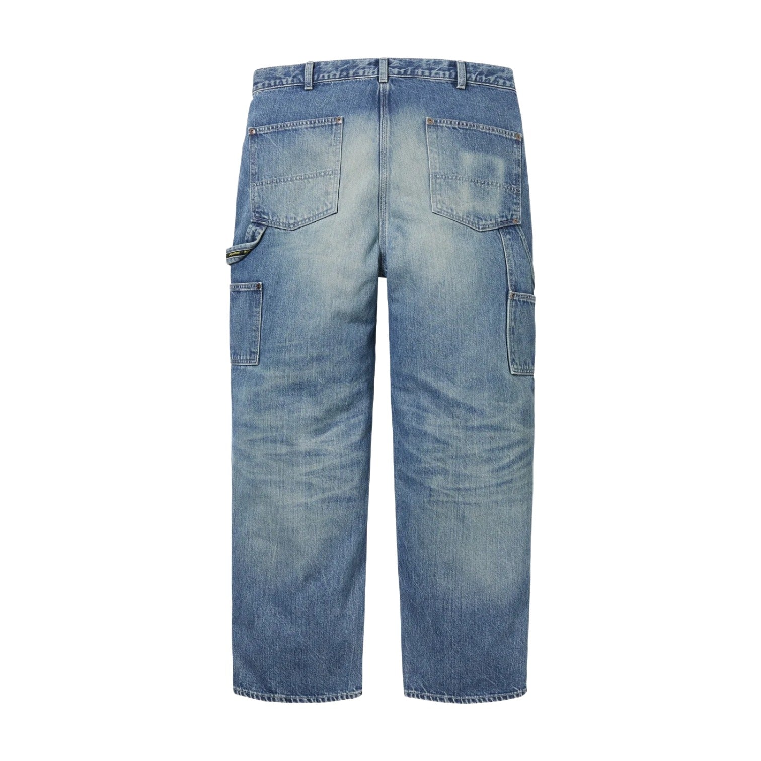 Supreme FW25 Worn Double Knee Denim Painter Jean 'Washed Indigo' FW25P25-WASHED-INDIGO