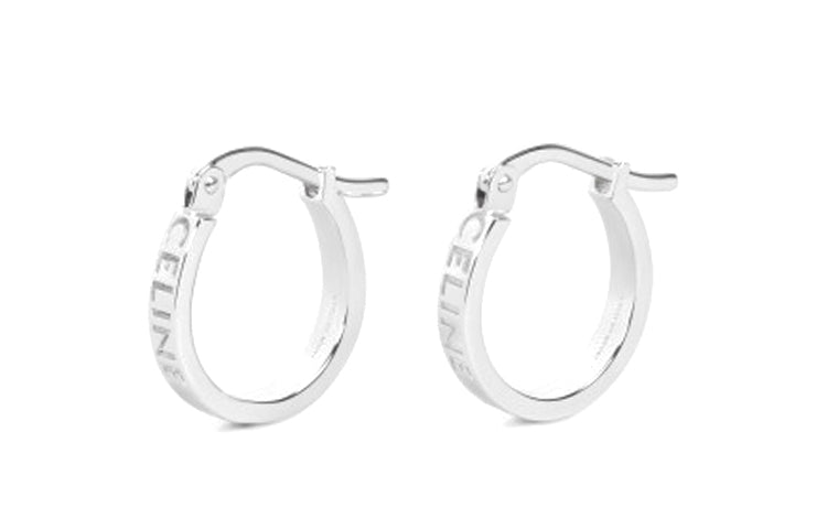 CELINE Earrings Women's Silver