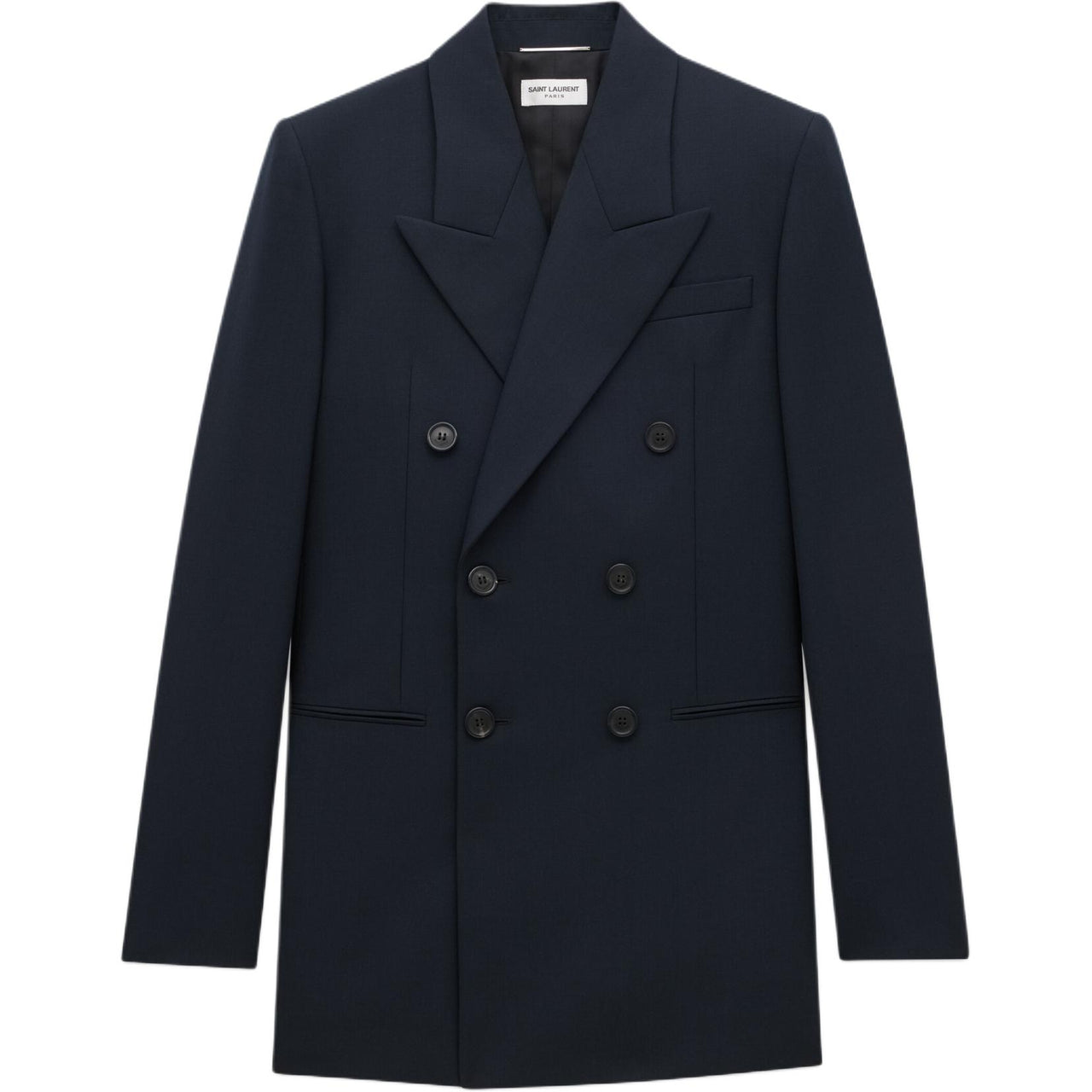 SAINT LAURENT Business Suit Coat Men's Dark Navy Blue