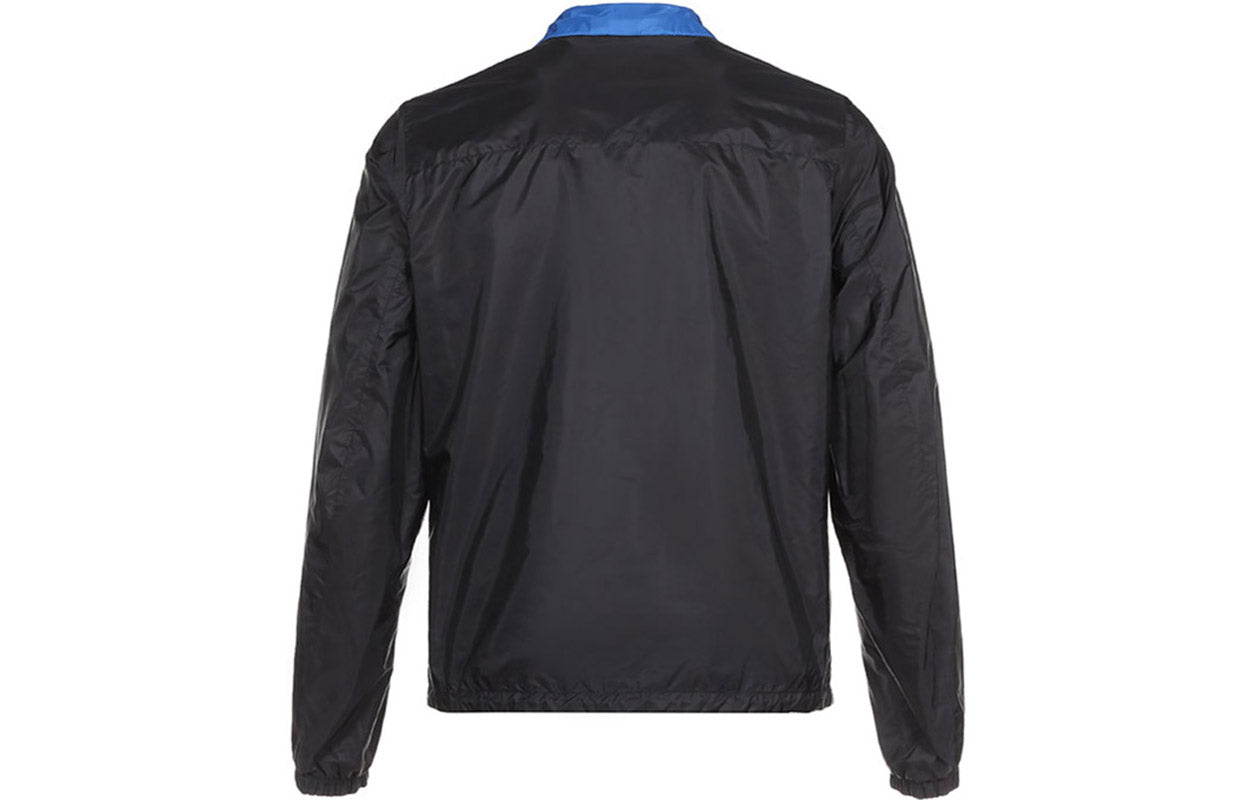 PRADA Jackets Men Black Blue