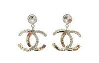 CHANEL Earrings Women's Gold
