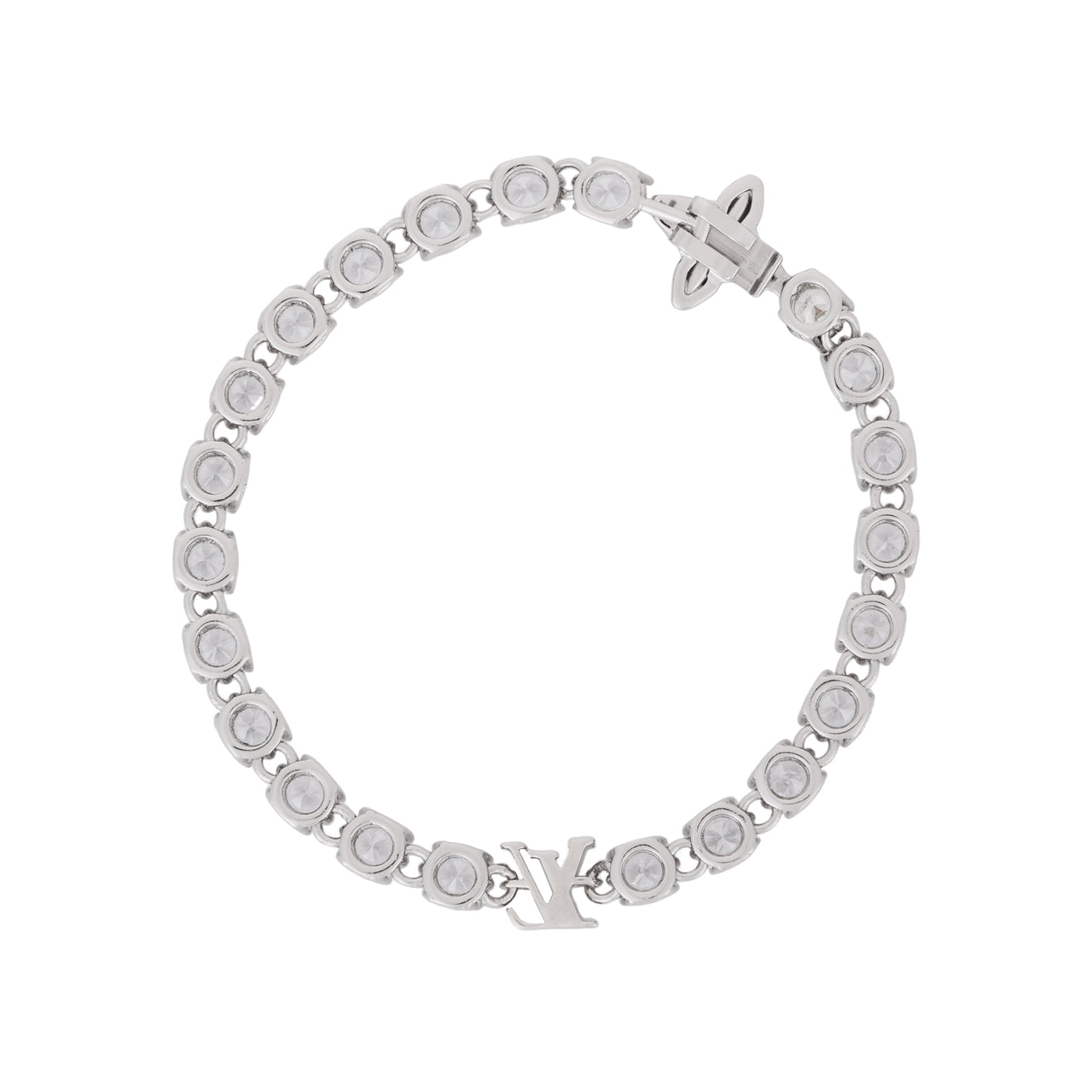 LOUIS VUITTON Metal Bracelets Men's Silver