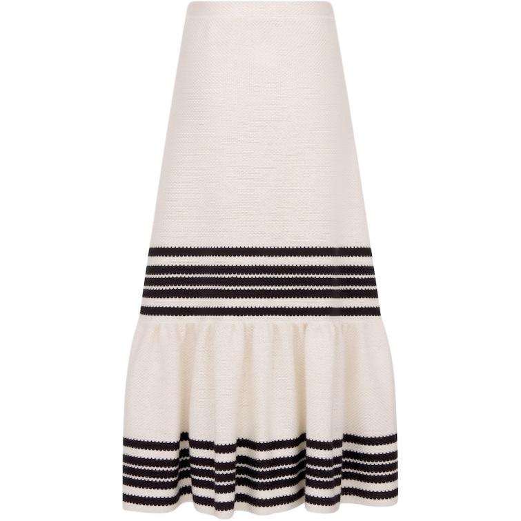 DIOR Casual Long Skirts Women's Beige