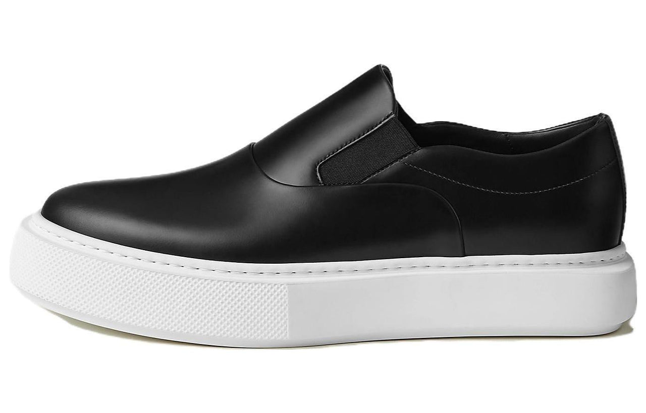 HERMES Hiro Loafers Men's Black