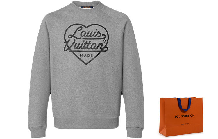 LOUIS VUITTON Sweatshirt Men's Gray