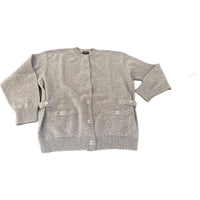 CHANEL 24 Fall Winter New Arrivals Knitwear Unisex Gray
