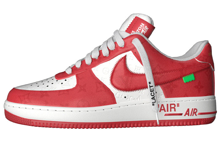 LOUIS VUITTON X LOUIS VUITTON Lv Air Force 1 Low 'Red White'