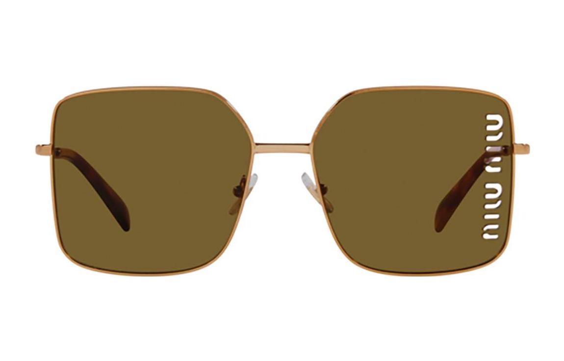 MIU MIU Alloy Irregular Shape Sunglasses Women's