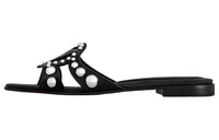 LOUIS VUITTON Slip Resistant Slide Slippers Women's Black