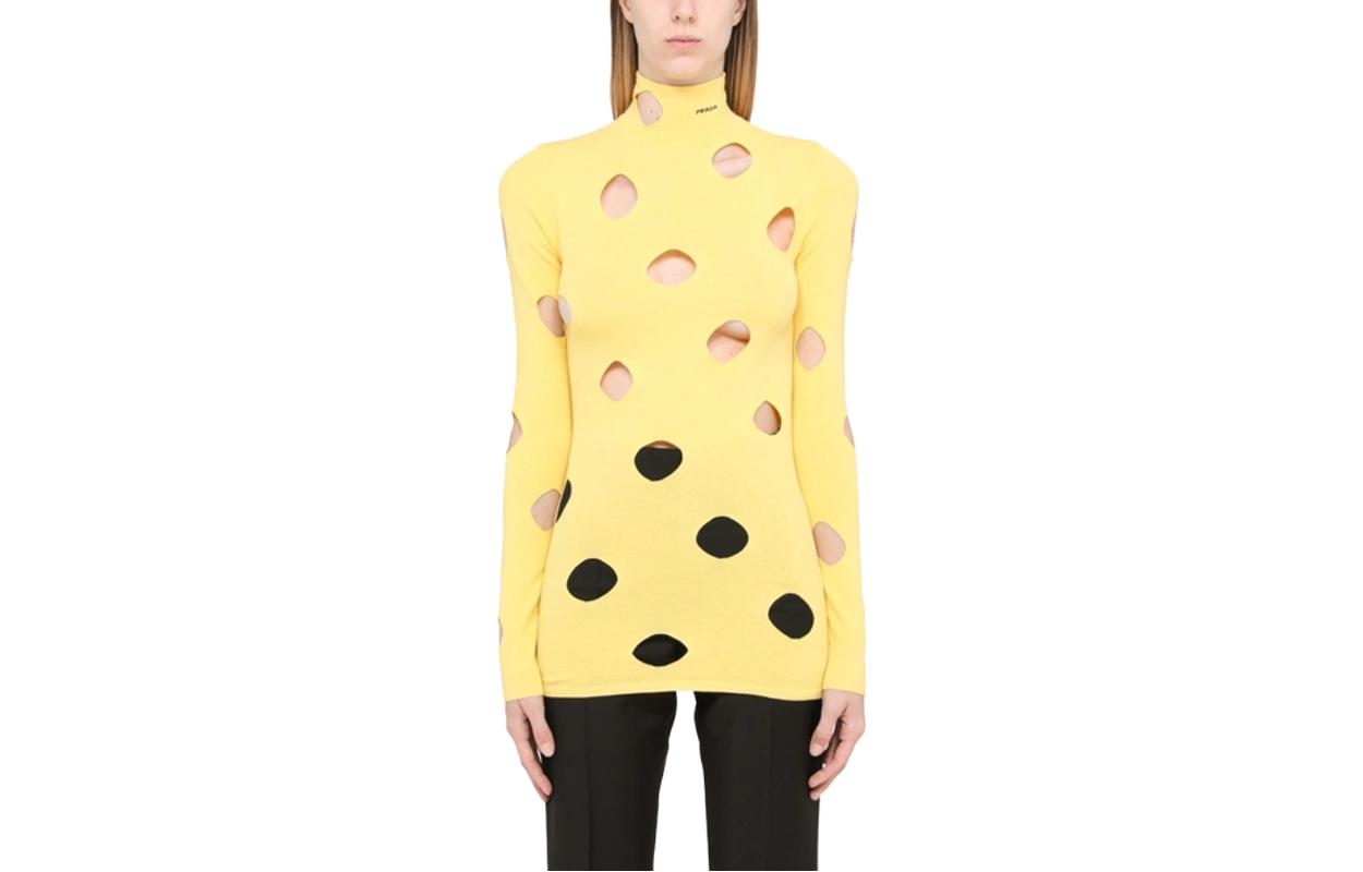 PRADA Sweaters Women's Yellow