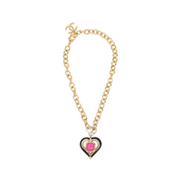CHANEL Alloy Necklaces Women's Gold