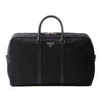 PRADA Saffiano Leather Handbag Shoulder Bag Crossbody Bag Travel Bag Men's Black