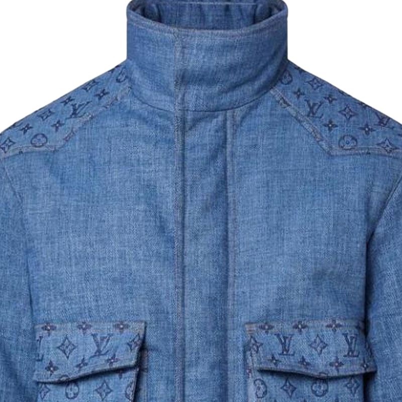 LOUIS VUITTON Jackets & Coats Men's Blue
