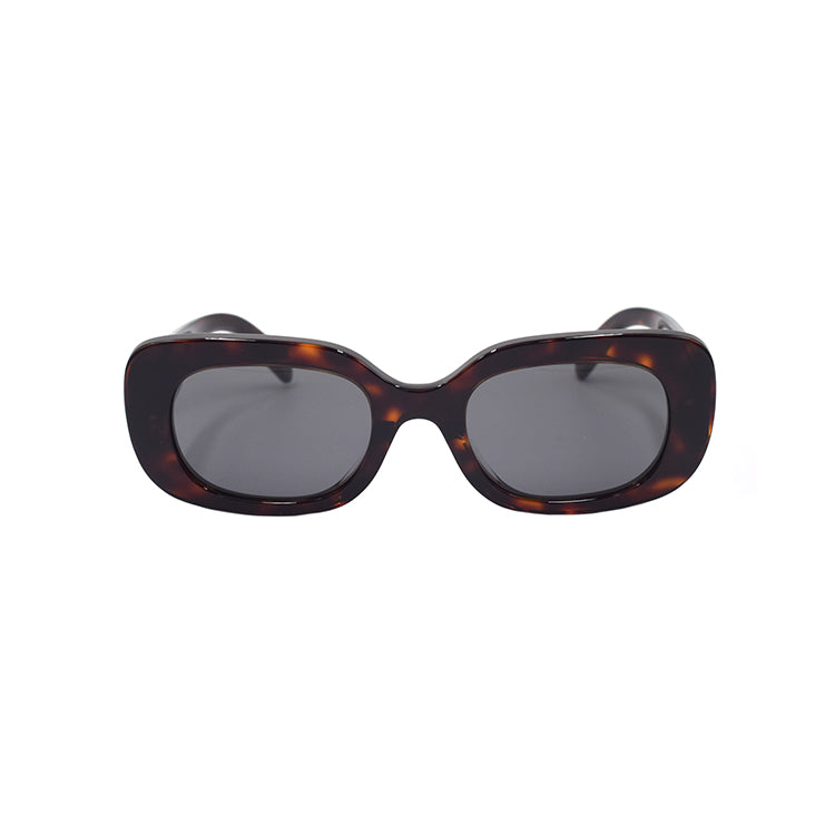 CELINE Plate Frame Rectangular Sunglasses Women's