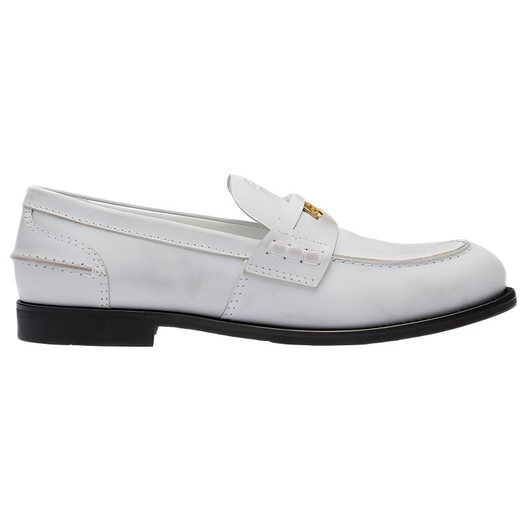 MIU MIU Leather Penny Loafers