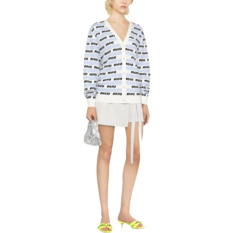 MIU MIU FW22 Knitwear Women's Blue