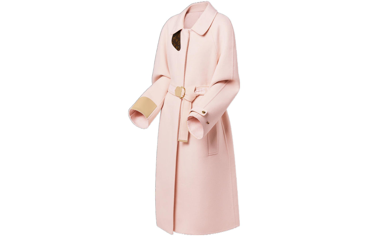 LOUIS VUITTON Trench Coats Women's Pink