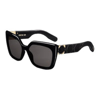 DIOR Acetate Square Sunglasses Women's Black