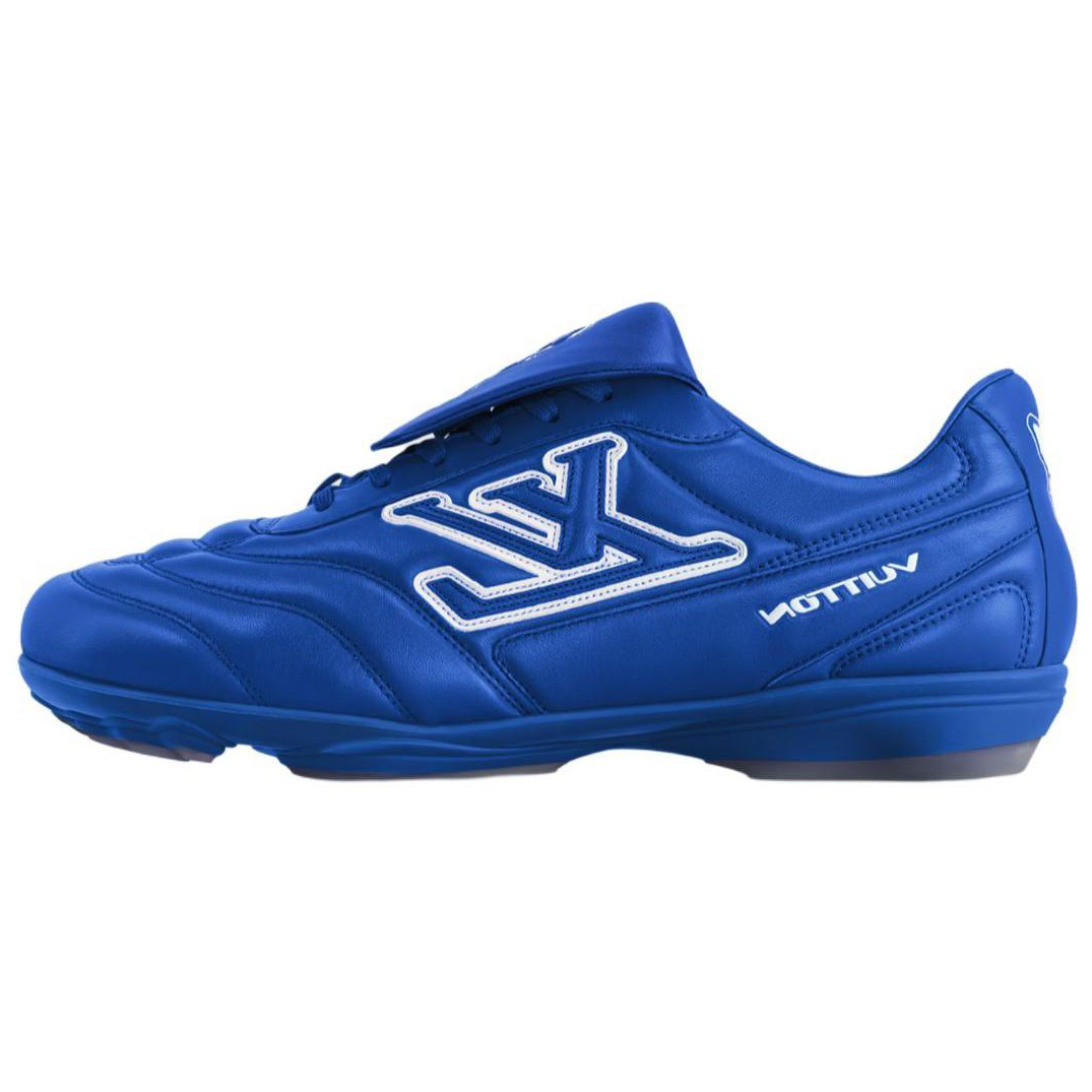 LOUIS VUITTON Soccer 2025 Spring Summer Men's Collection, Soccer Shoes Low Top Casual Shoes Men's Blue