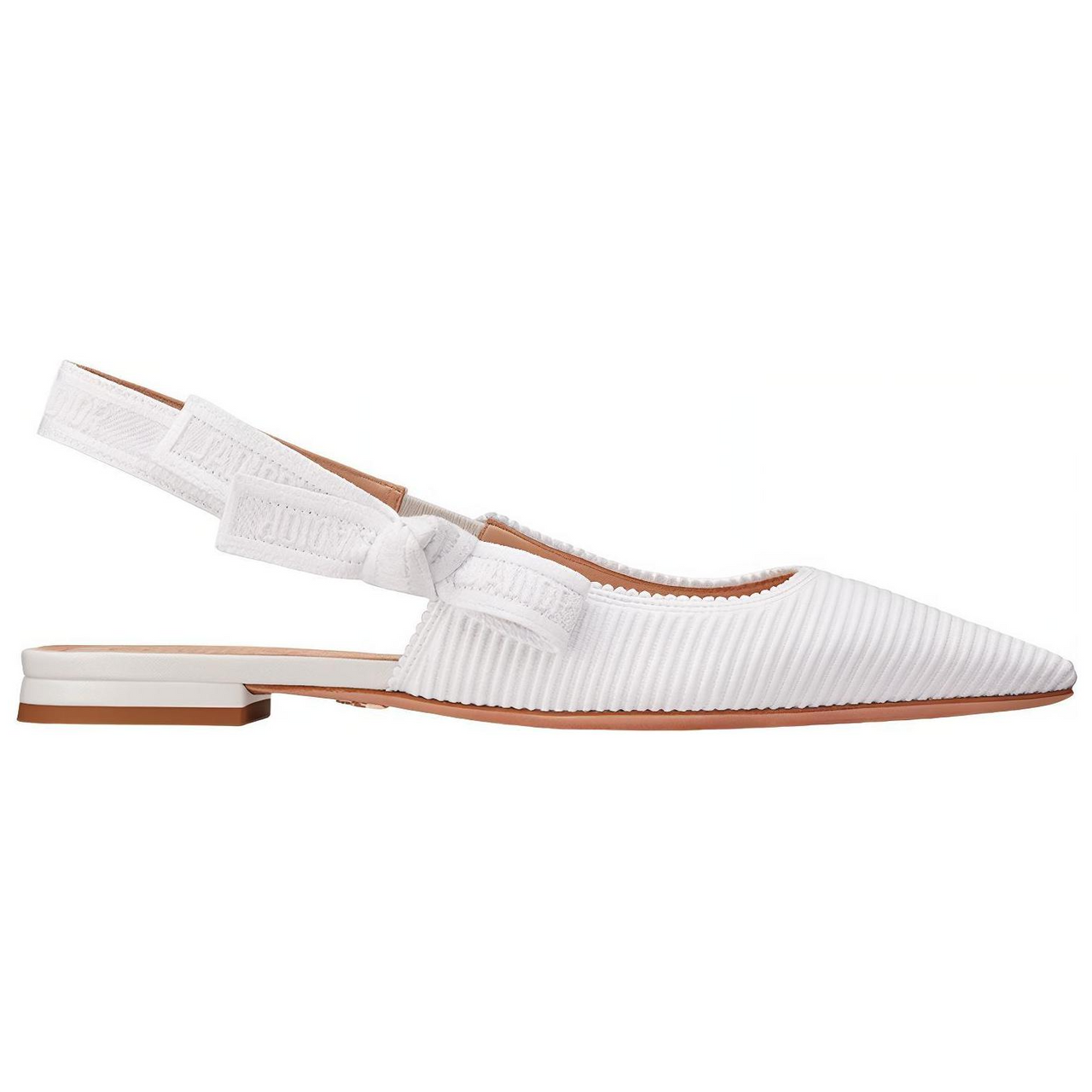 DIOR J'Adior Casual Single Shoes Women's White
