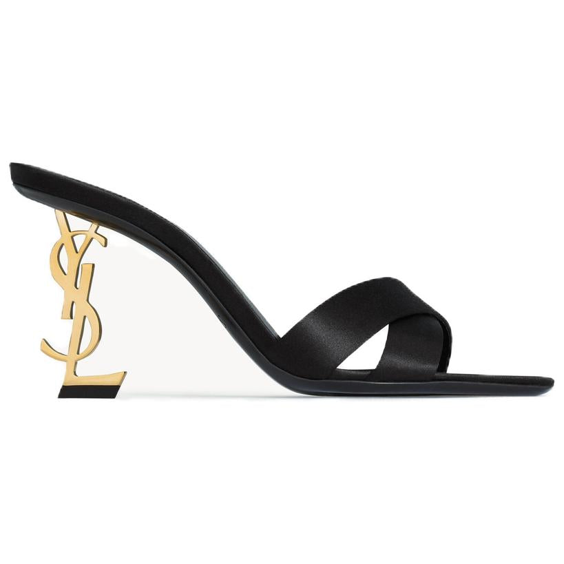 SAINT LAURENT Opyum Open Toe Mules Women's