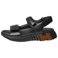 HERMES Junior One Strap Sandals Women's Black