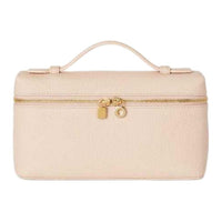 Loro Piana ExtraPocket Cow Leather Shoulder Bag Crossbody Bag Handbag Women's Cream Honey