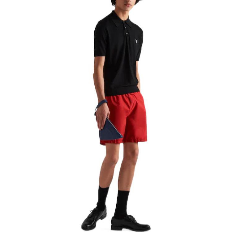 PRADA Casual Shorts Men Red