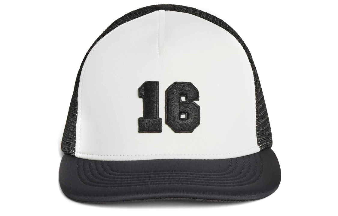 CELINE Baseball Caps Unisex White/Black