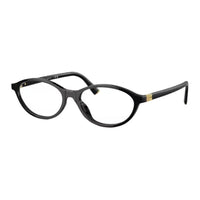 MIU MIU Eyewear Logo plaque Oval frame Glasses