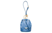 PRADA Re-EditionRe-Nylon Fabric Clutch Mini Women's Water Wave Blue