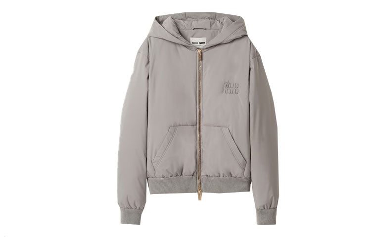 MIU MIU Jackets Coats Women's Marble Gray