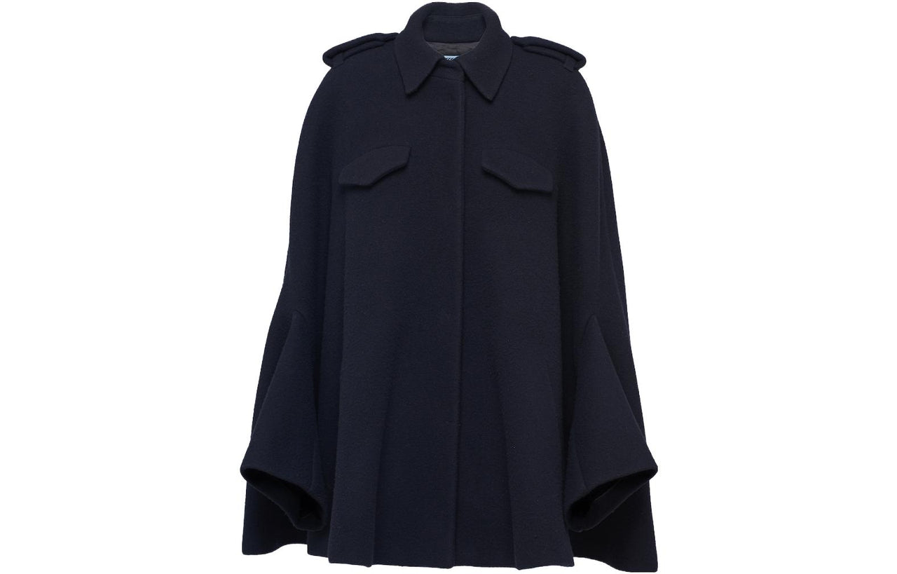 PRADA Buttoned Cape
