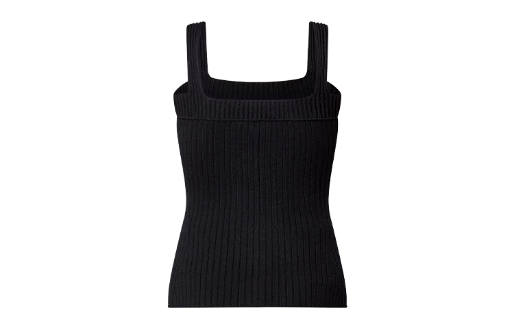 LOUIS VUITTON FW23 Tank Tops Women's Black