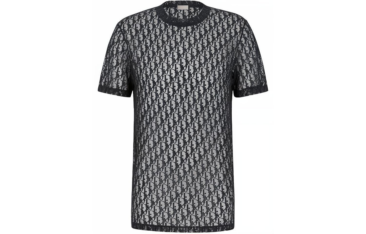 DIOR Quarterly New Products T Shirt Men's Dark Blue