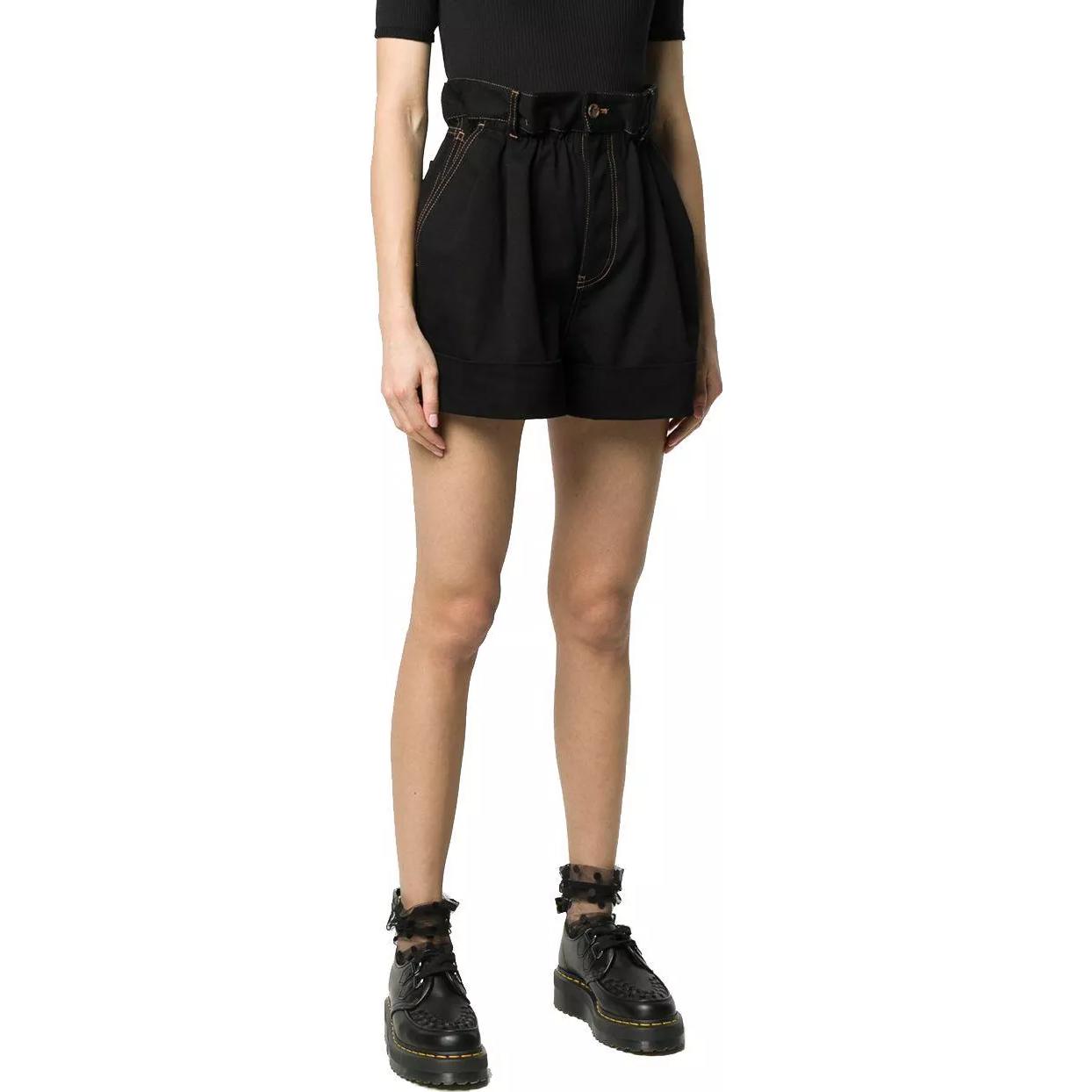 MIU MIU Denim Shorts Women's Black