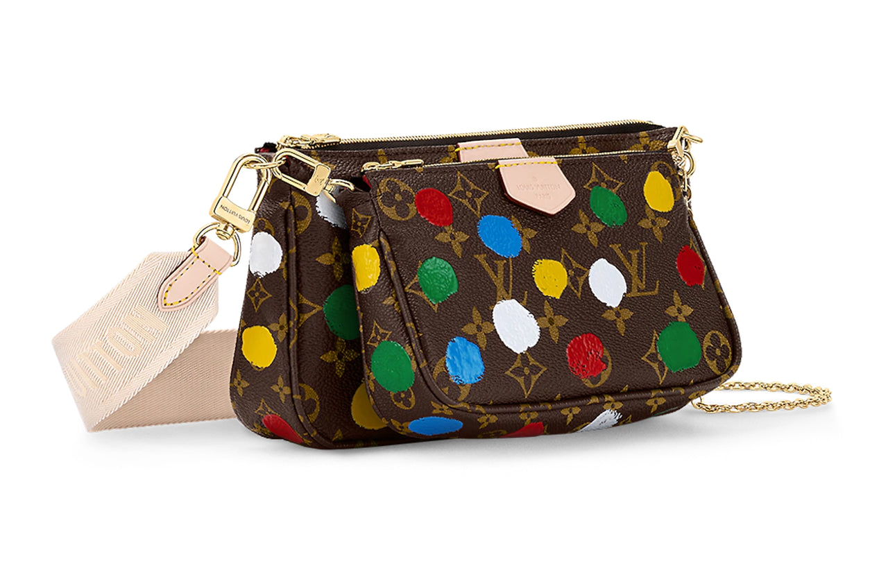 LOUIS VUITTON X Yayoi Kusama Multi Pochette Accessoires Monogram Multicolor