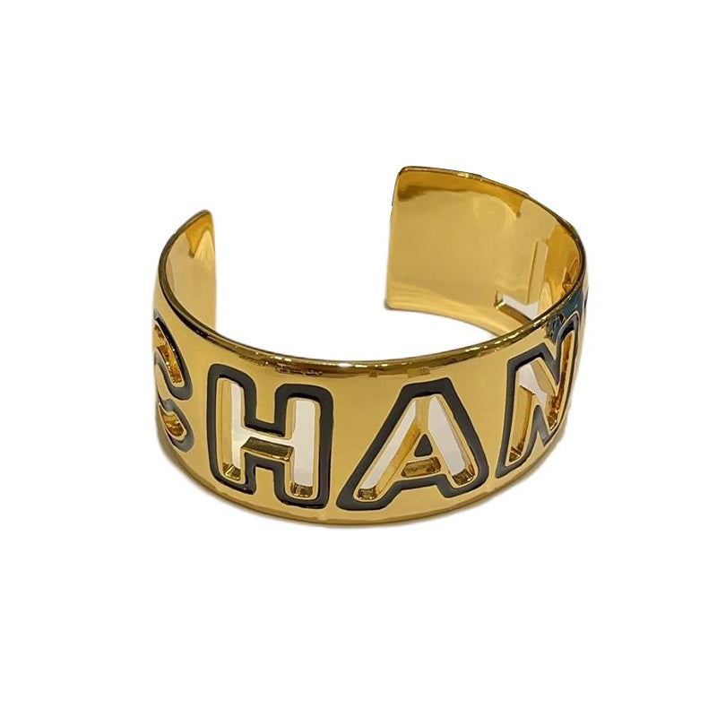 CHANEL Metal Bangles Women's Gold