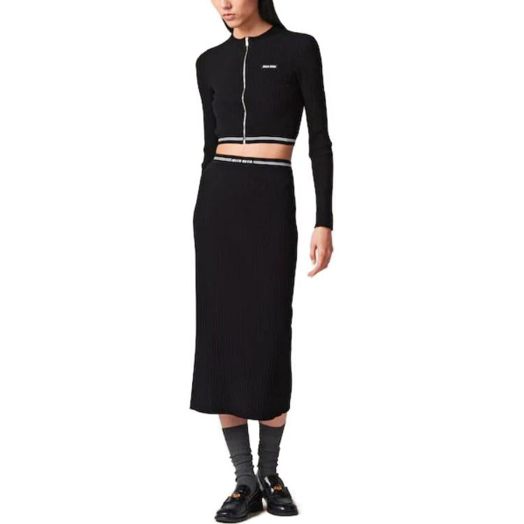 MIU MIU FW23 Knitwear Women's Black