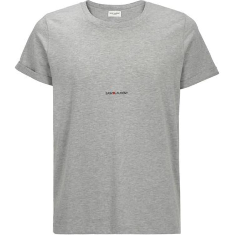 SAINT LAURENT Logo Rive Gauche T Shirt
