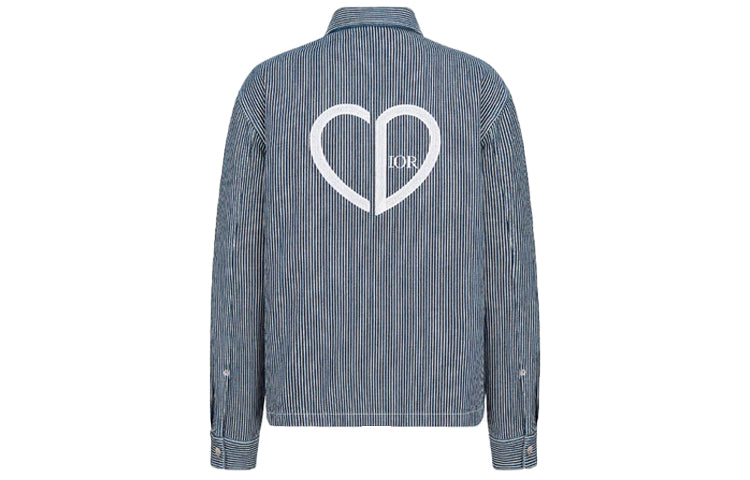 DIOR Quarterly New Products Shirts Men Blue